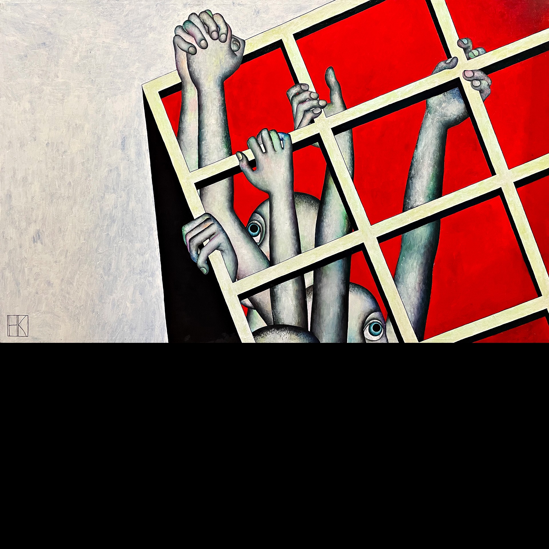 Никита Кульнев — Депривации, 2020 (холст, акрил)