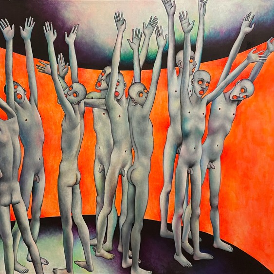 Никита Кульнев — Лимб, 2024 (холст, акрил)