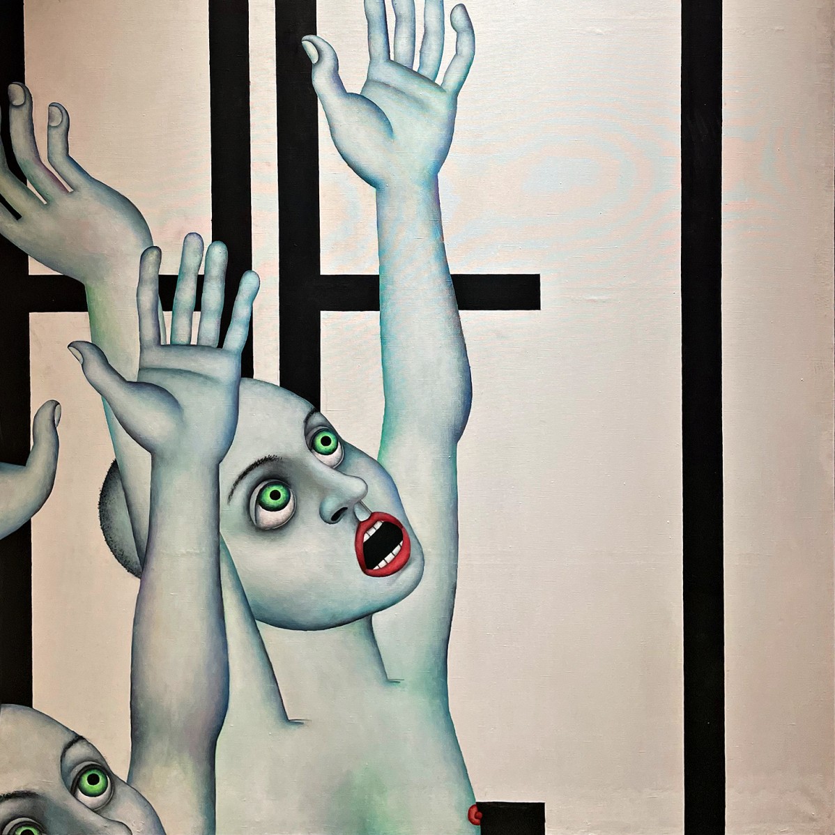 Никита Кульнев — Нет, 2024 (холст, акрил)