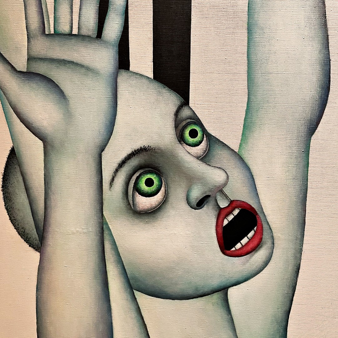 Никита Кульнев — Нет, фрагмент, 2024 (холст, акрил)