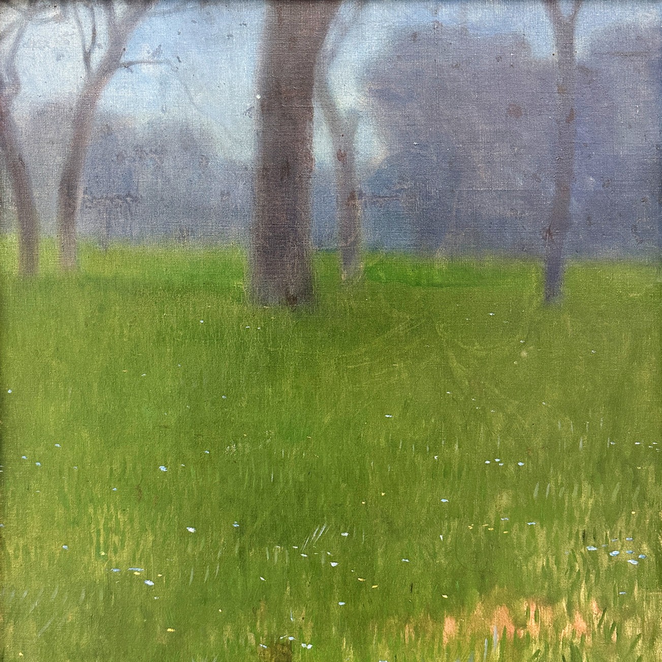 Константинос Парфенис — Пейзаж. Вена, 1896-1903 (холст, масло)