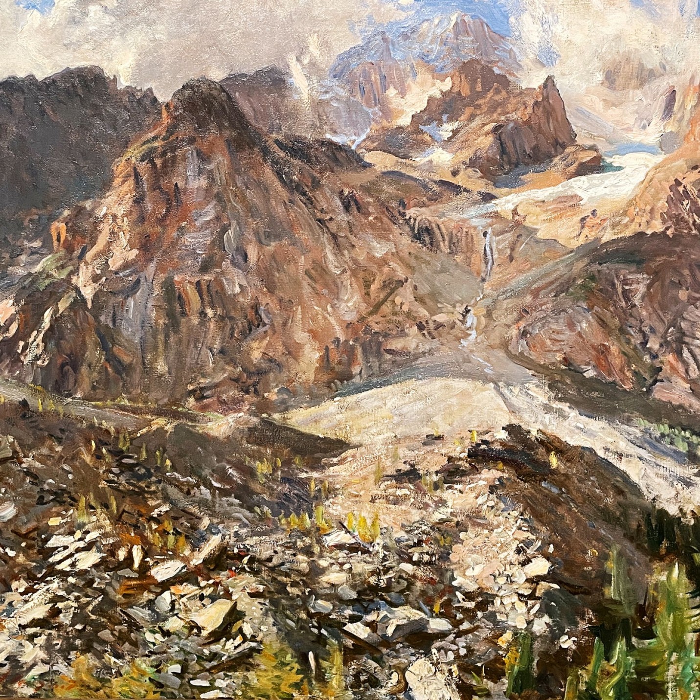 Джон Сингер Сарджент — Долина Аосты, 1908-10 (холст, масло)