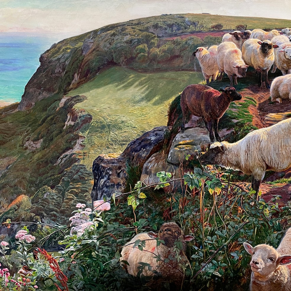 Уильям-Холман-Хант-—-Наши-английские-берега-1852-холст-масло