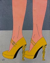 Петр Наводнюк — Каблуки, 2016 (холст, масло)