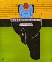 Петр Наводнюк — Кобура, 2012 (холст, масло)