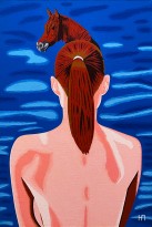 Петр-Наводнюк-—-Конский-хвост-2017-холст-масло