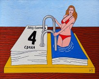 Петр Наводнюк — Настольный календарь, 2013 (холст, масло)