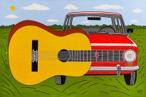 Петр Наводнюк — Решетка радиатора, 2012 (холст, масло)