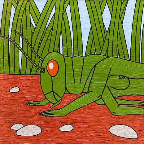 Петр Наводнюк — Саранча, 2009 (холст, масло)