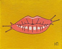 Петр Наводнюк — Слизни, 2015 (холст, масло)