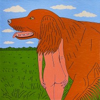 Петр Наводнюк — Ухо пса, 2011 (холст, масло)