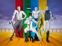 Айван Годой — 'Заводной апельсин', 1994 (Чили, холст, масло)