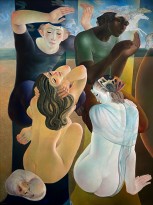 Альфоносо Арана — Жизнь. Любовь. Смерть, 1991 (холст, масло) Жизнь