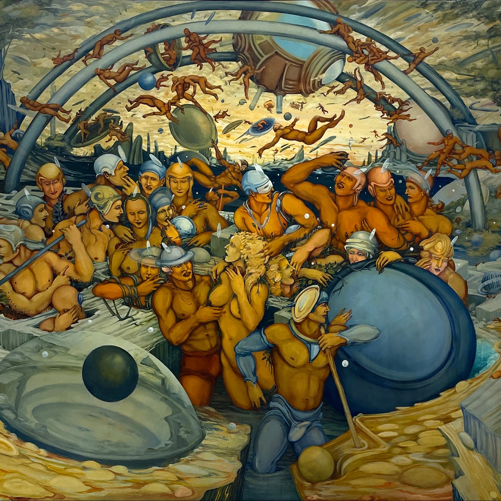 Вальтер Карик — Лагуна, 1982 (холст, масло) Аргентина