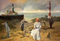 Далия Кугат — Вид, 1987 (холст, масло)