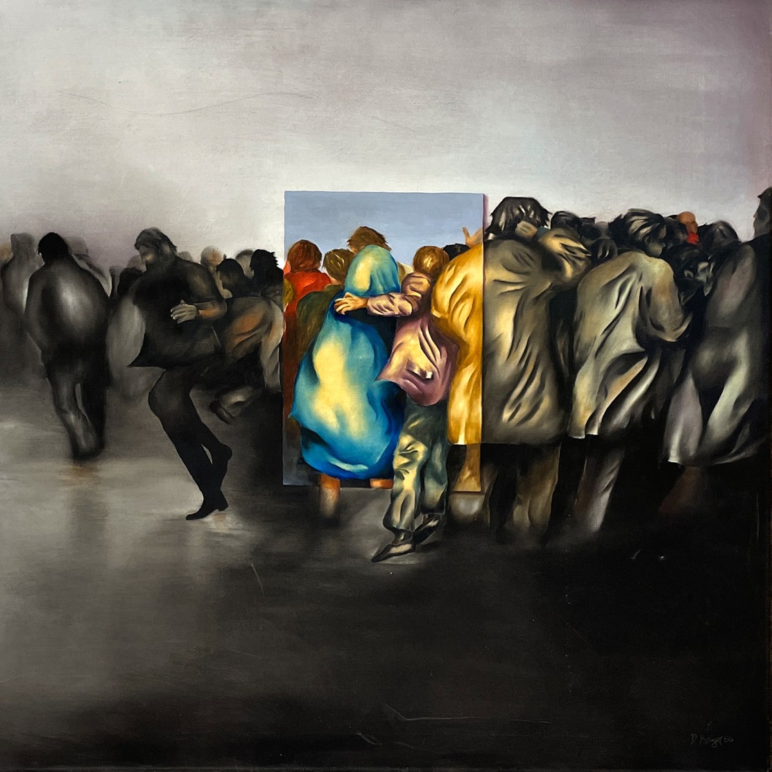 Диего Крюгер — Вечное возвращение, 1986 (холст, масло) Уругвай