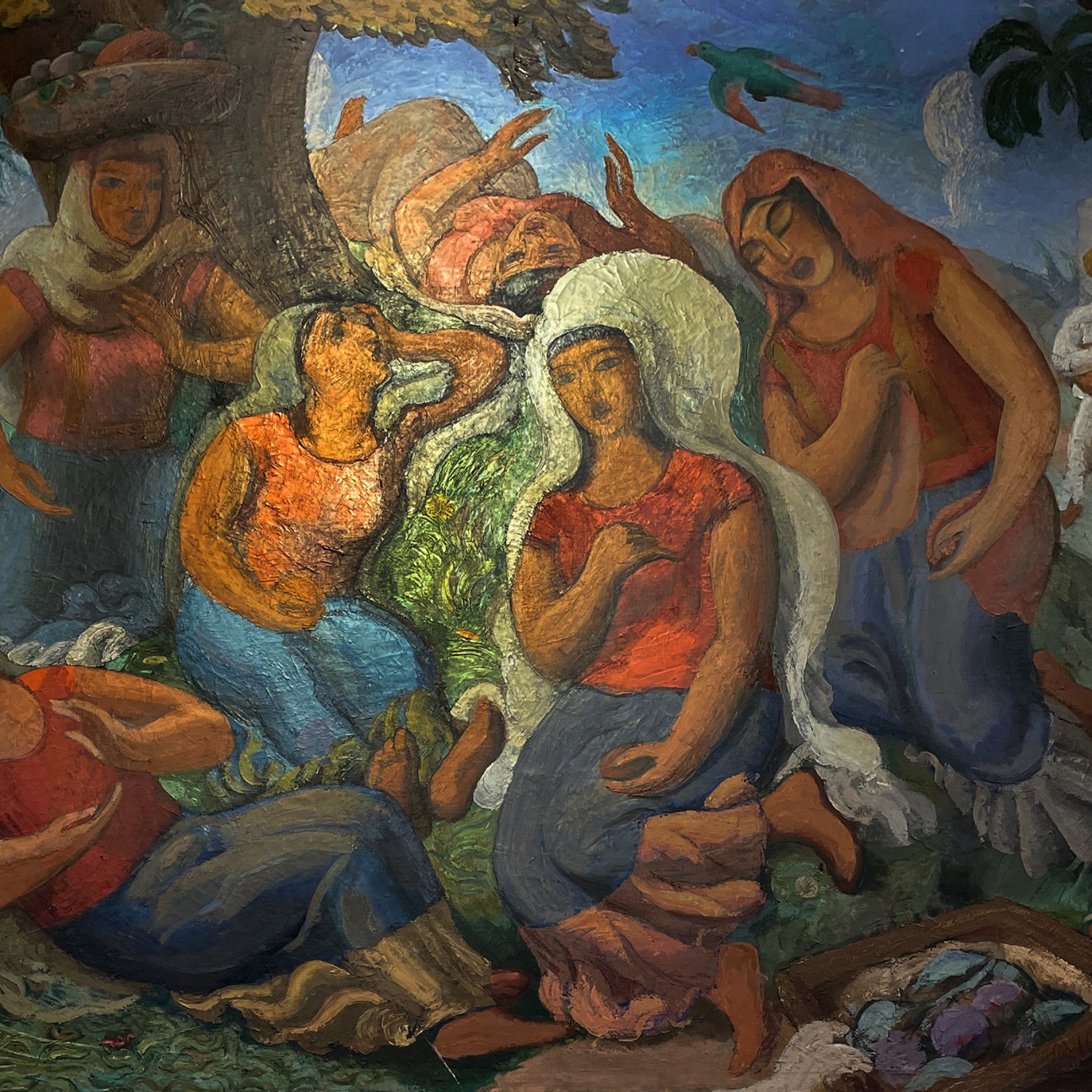 Леон Андервуд — Мексиканская песня о любви, 1929 (холст, масло)