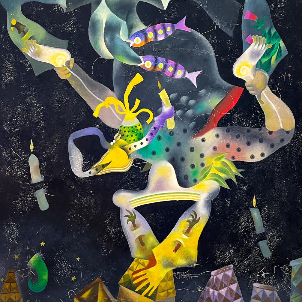 Леонель масъель — Без названия, 1976 (холст, масло)