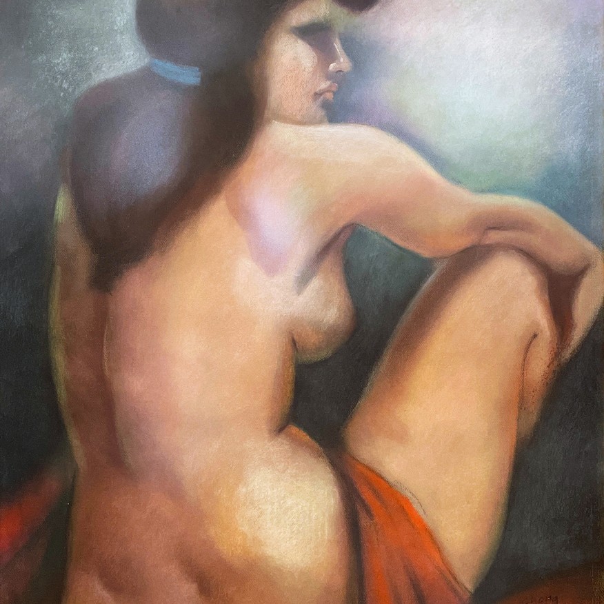 Мануэль Чонг Нето — Без названия, 1984 (пастель)