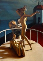 Маркос Милевский — Танец, 1989 (холст, масло)