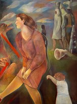 Марта Гаспар — В ожидании нового света II, 1990 (холст, масло)