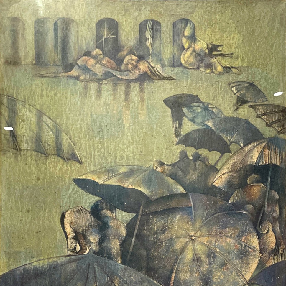 Понс Рауль — Серия дэль Кабильдо, 1962 (пастель) Мексика