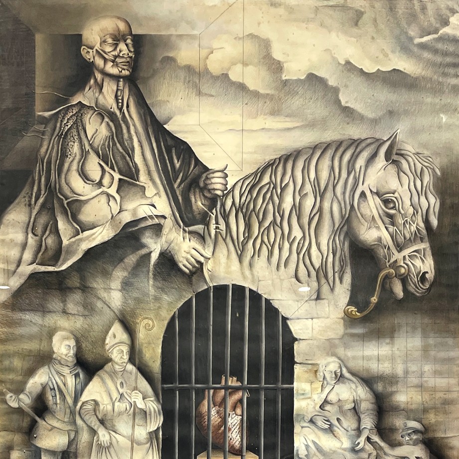 Филипе Эррера — Концерт в царстве этого мира, 1985 (смешанная техника) Венесуэла