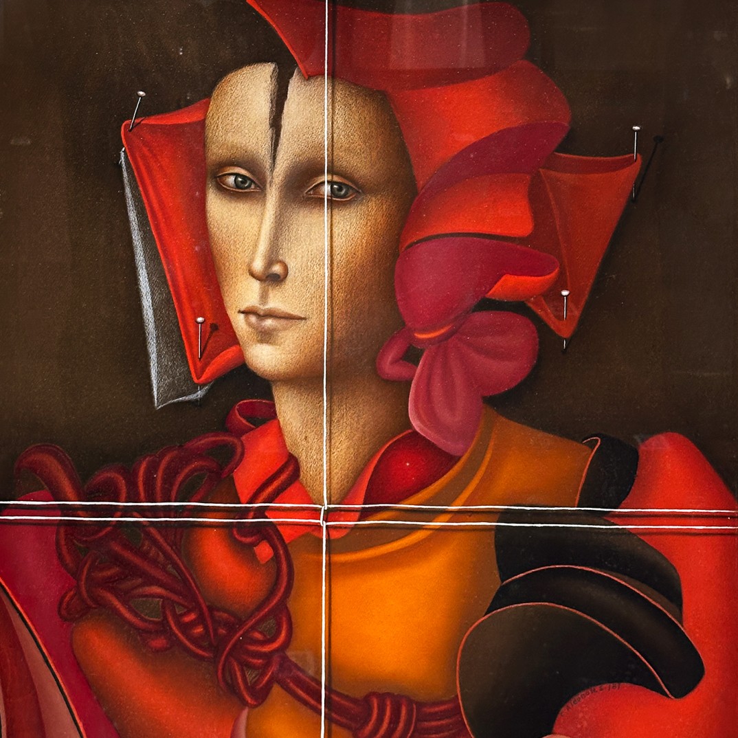 Кармен Альдунате — Без названия, 1987 (смешанная техника)_