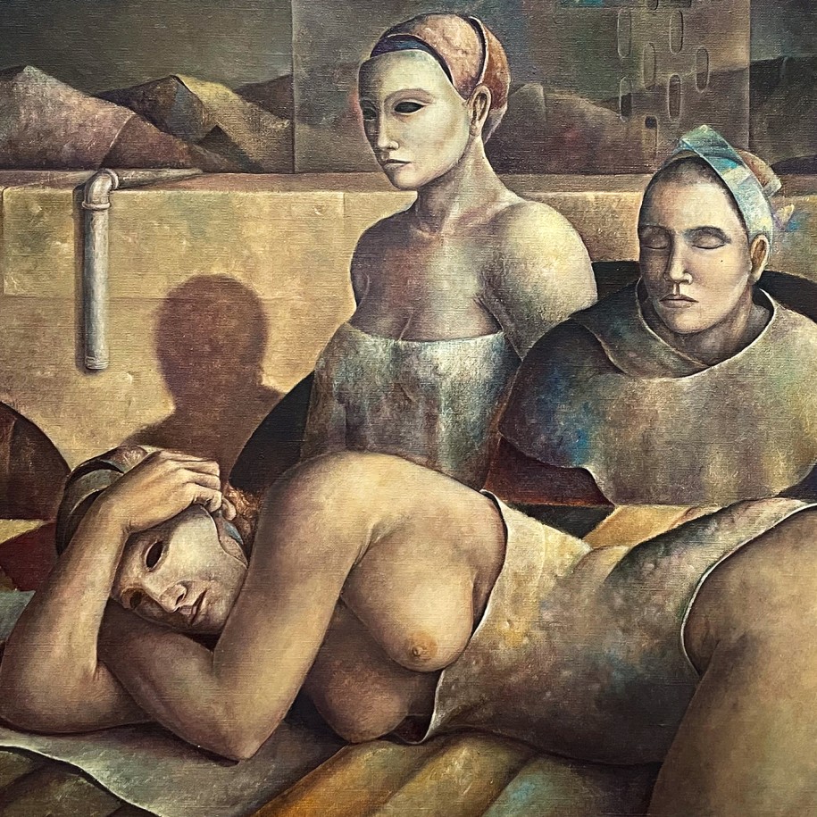 Роландо Куберо — Близко к мечте, 1985 (холст, масло)