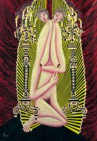 Нил и Карин Романо — Обними меня крепко и не отпускай, 2024 (холст, акрил)