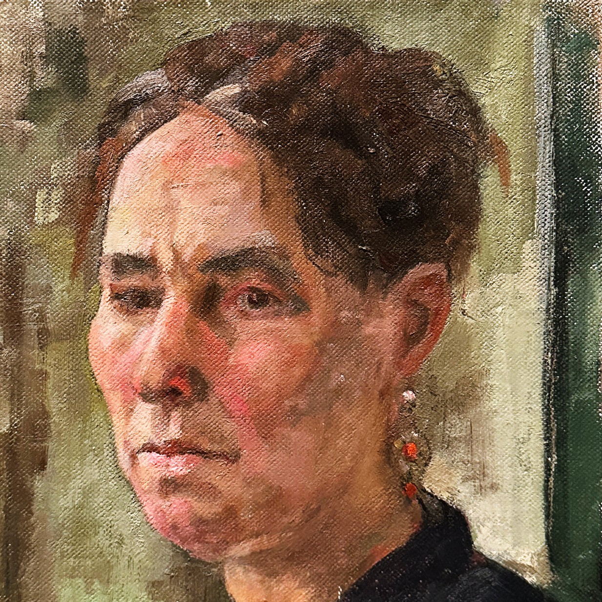 Рони Тахарлев — Автопортрет, 2011 (холст, масло)