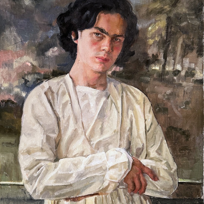 Рони Тахарлев — Гарри, 2022 (кровь, масло)