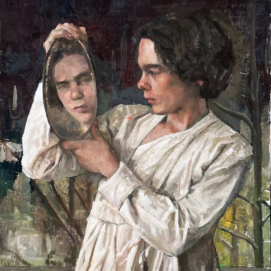 Рони Тахарлев — Нарцисс, 2020 (холст, масло)