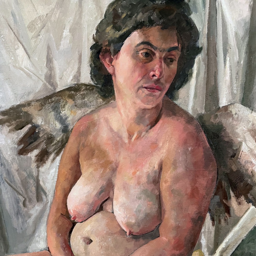 Рони Тахарлев — Рождество пошло не так, 2023 (холст, масло) фрагмент