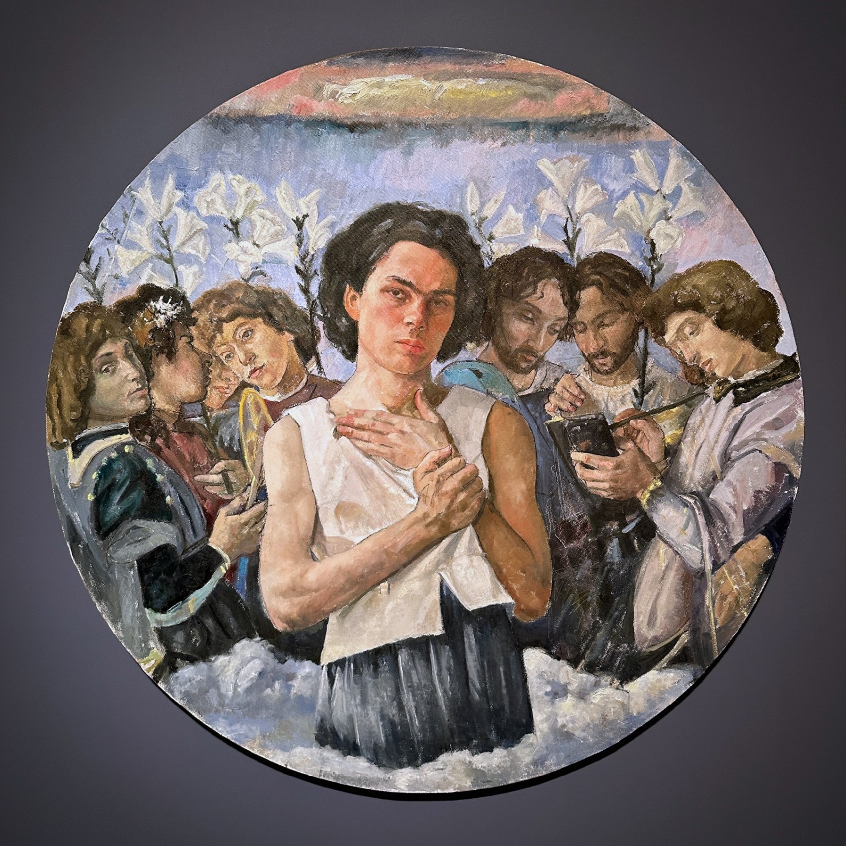 Рони Тахарлев — Хор, 2022 (холст, масло)