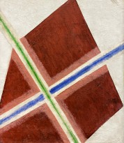 Ольга Розанова — Композиция. Распыление цвета, 1917 (холст, масло)