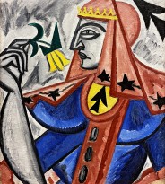 Ольга Розанова — Пиковая дама, 1915 (холст, масло)