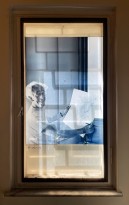 Витражи музея.