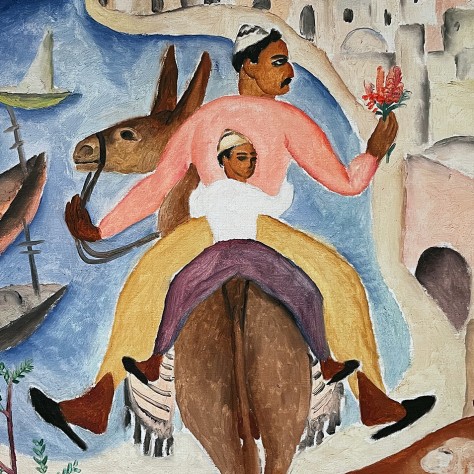 Реувен Рубин — Порт Яффо, 1922 (холст, масло)