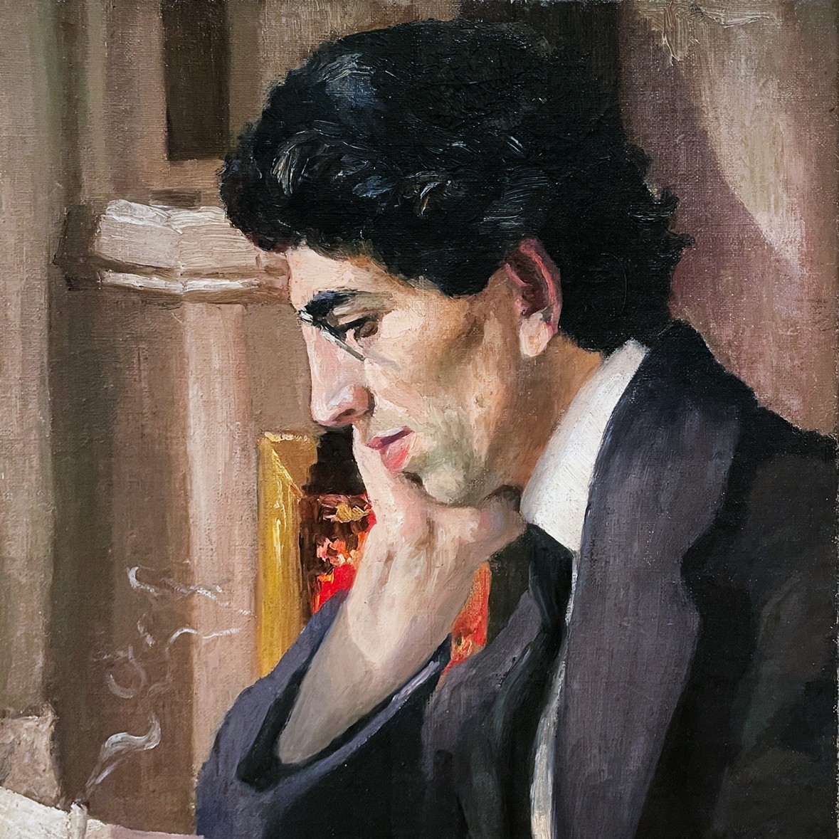 Реувен Рубин — Портрет, 1914 (холст, масло)