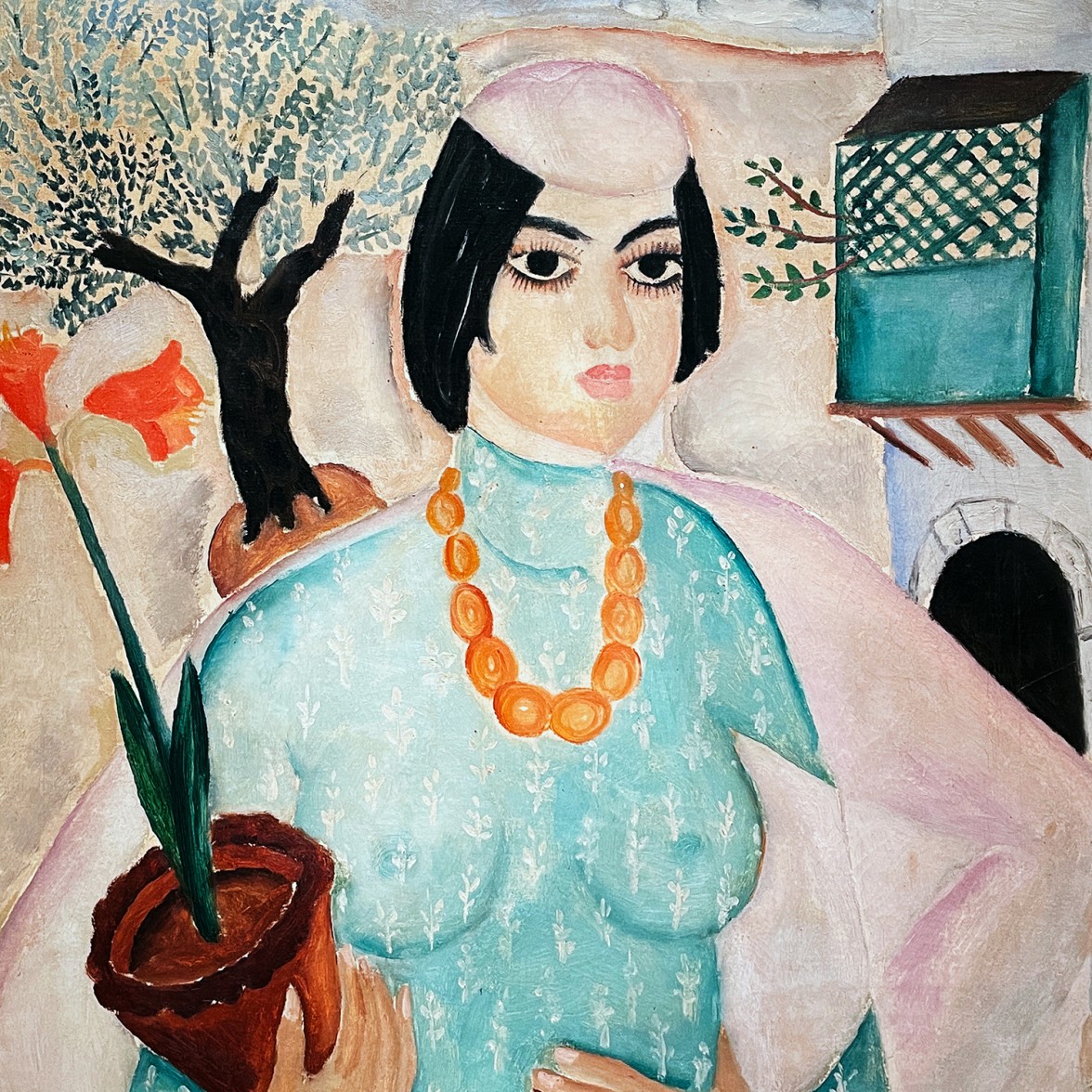Реувен Рубин — Софи, 1924-26 (холст, масло)