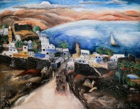 Реувен Рубин — Тиверия, 1929-31 (холст, масло)