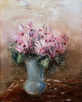 Реувен Рубин — Цикламен, 1935 (холст, масло)