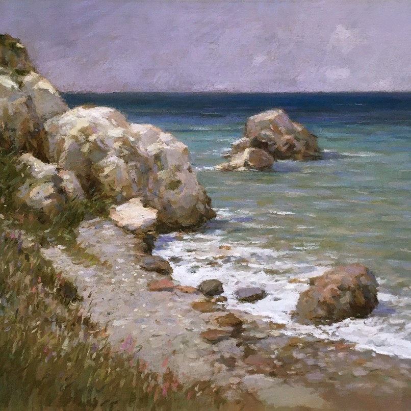 Сергей Усик — Родос. Греция (бумага, пастель), 2006