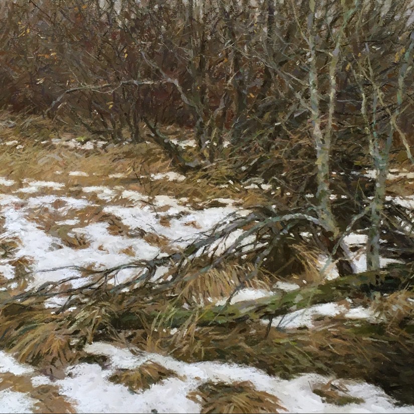 Сергей Усик — Теплый декабрь (бумага, пастель), 2013-2019