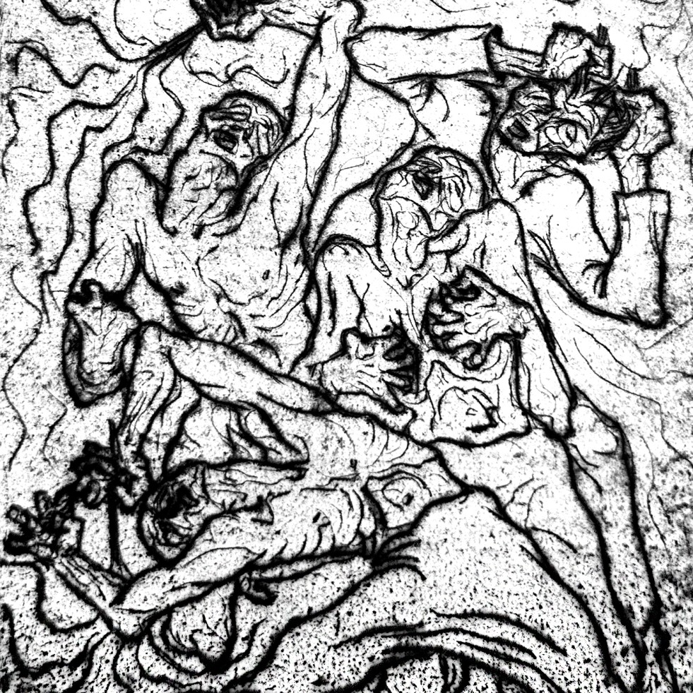 Шалом Себба — Воры, 1919 (сухая игла)