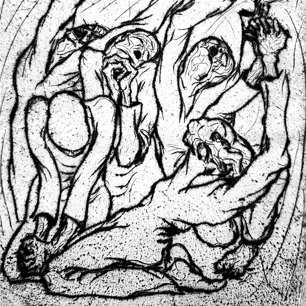 Шалом Себба — Фанатики, 1919 (сухая игла)