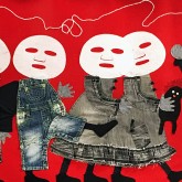 София Азархи — Гамельнский крысолов, 2018 (текстиль)