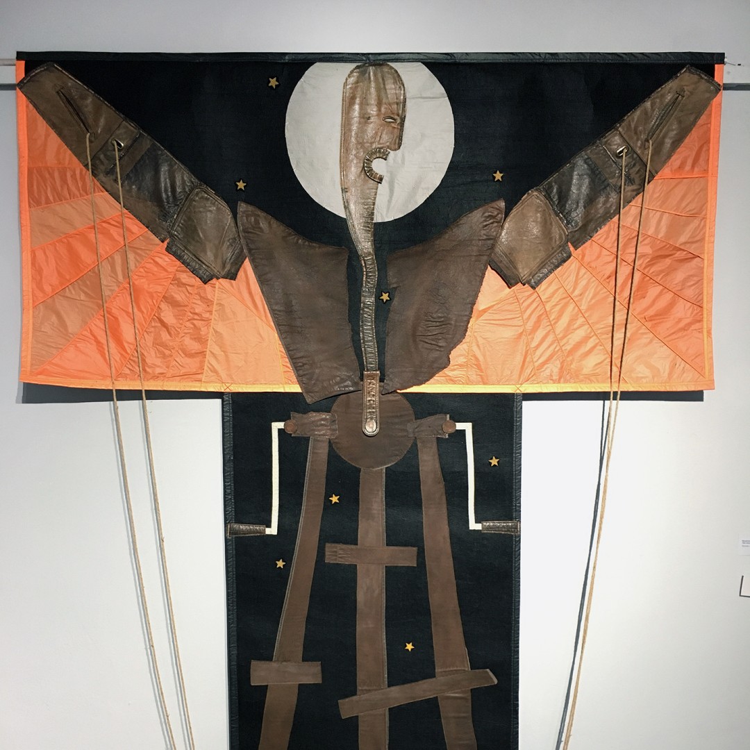 София Азархи — Механический человек, 2018 (текстиль, веревка)