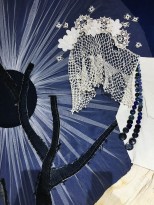 София Азархи — Ночь. Дерево, 2022 (текстиль) фрагмент